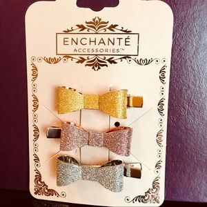 Enchanté Hair Clips, Set of 3 hair clips ✨